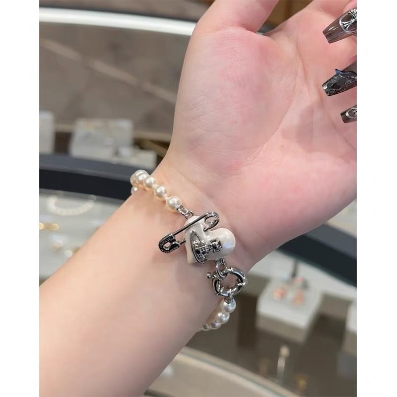 LuxluxHouse Best Quality Accessories Earrings Bracelet Vivienne Westwood Necklace