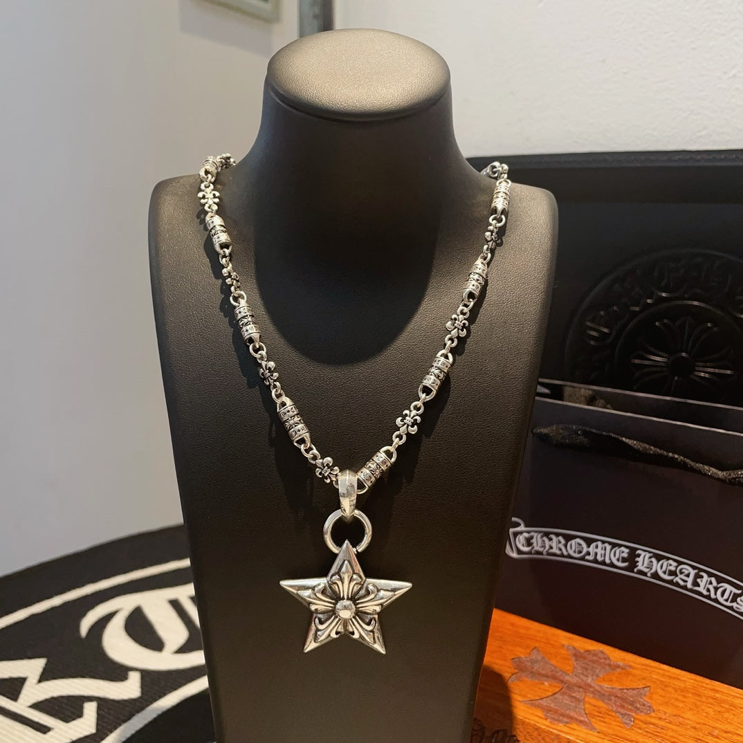 LuxluxHouse Best Quality Accessories Necklace Chrome Hearts