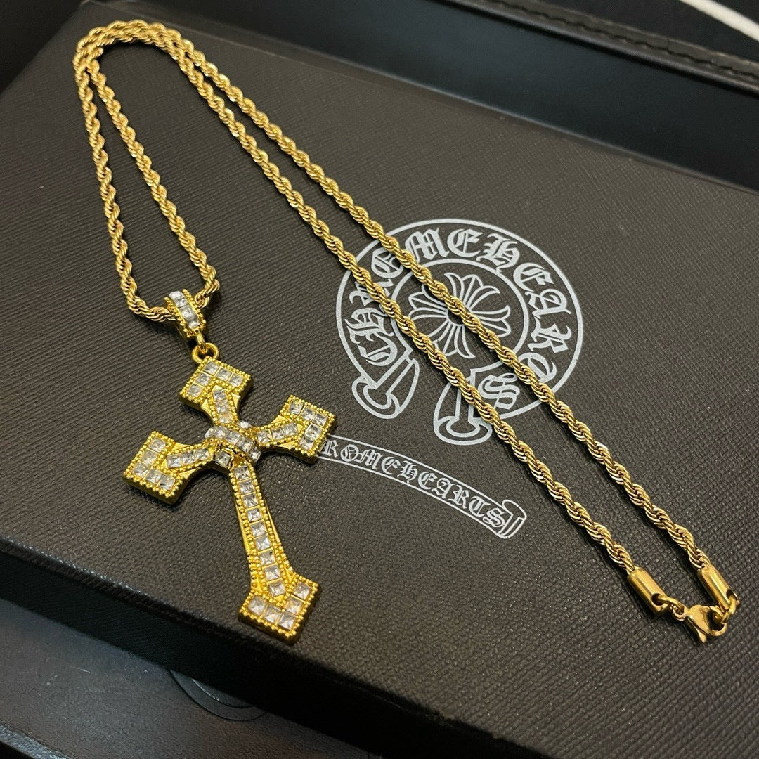 LuxluxHouse Best Quality Accessories Necklace Chrome Hearts