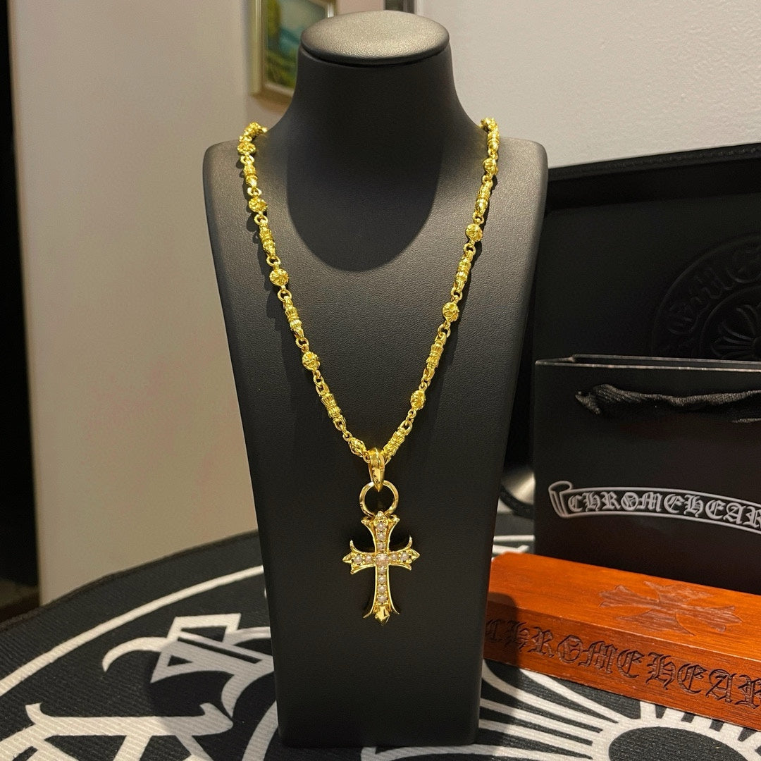 LuxluxHouse Best Quality Accessories Necklace Chrome Hearts