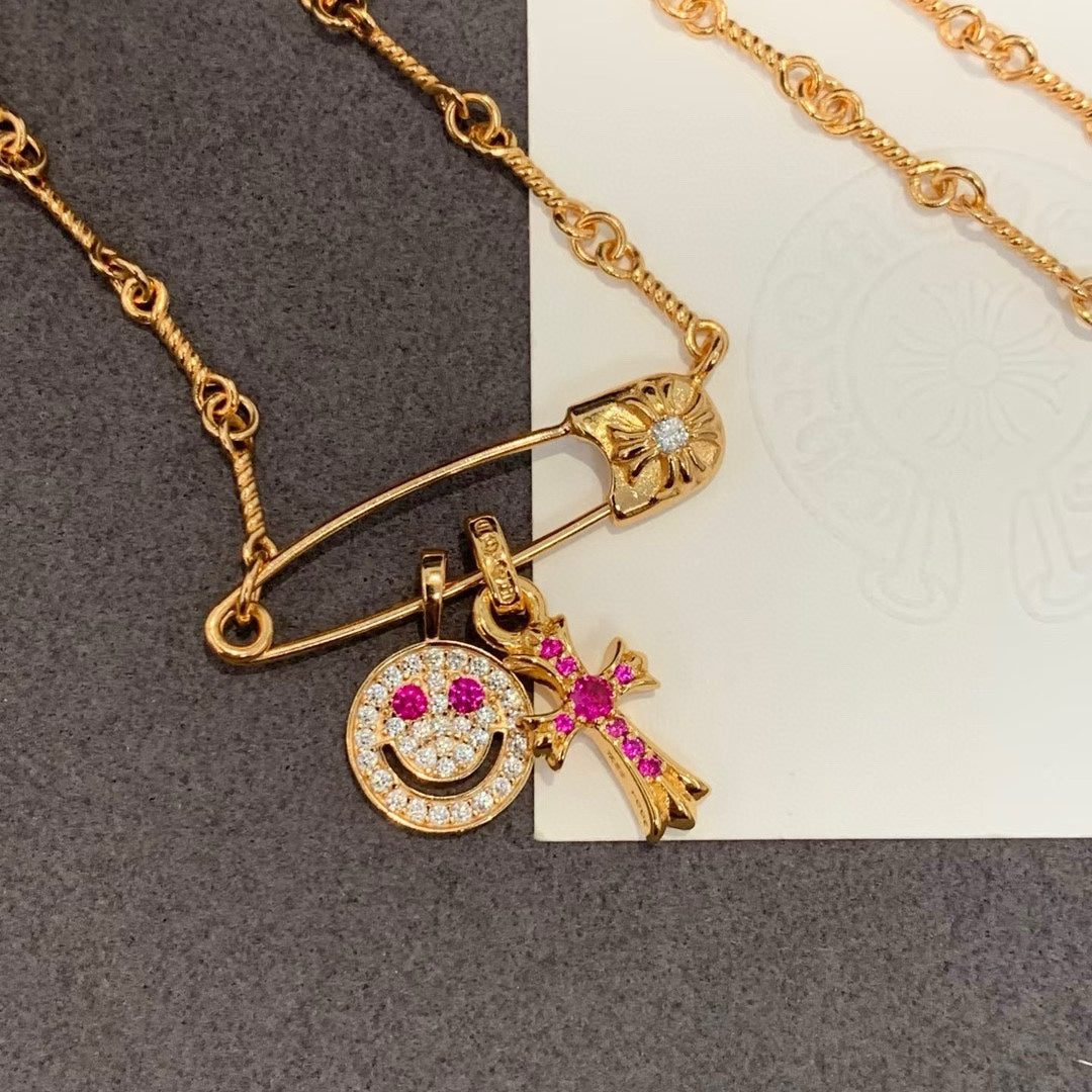 LuxluxHouse Best Quality Accessories Necklace Chrome Hearts