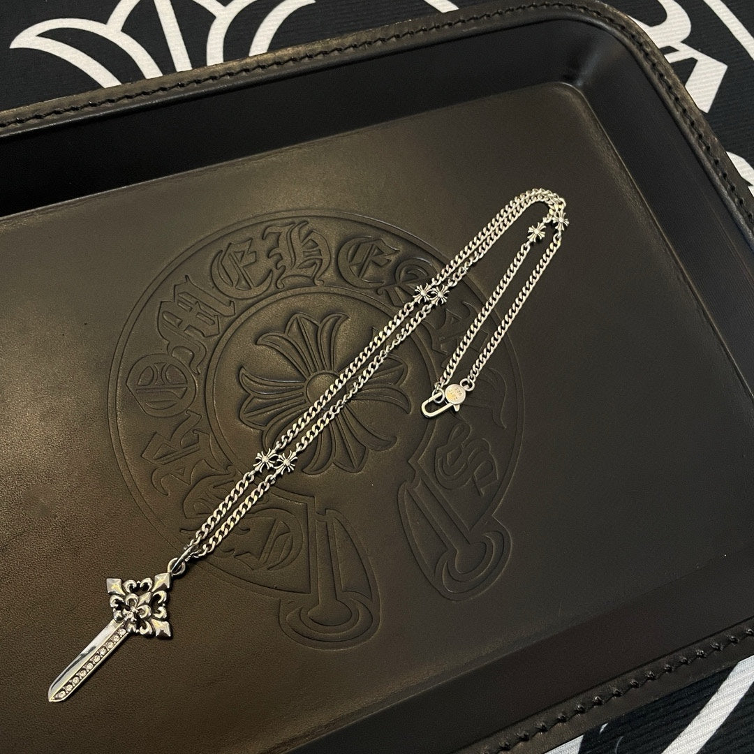 LuxluxHouse Best Quality Accessories Necklace Chrome Hearts