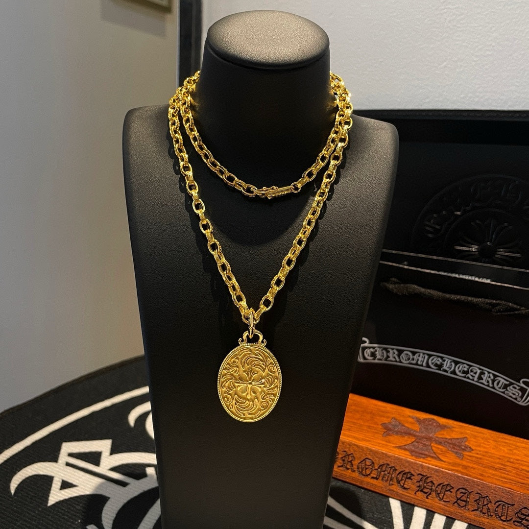 LuxluxHouse Best Quality Accessories Necklace Chrome Hearts