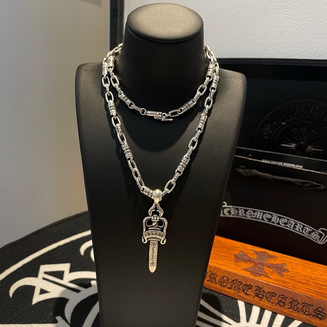 LuxluxHouse Best Quality Accessories Necklace Chrome Hearts