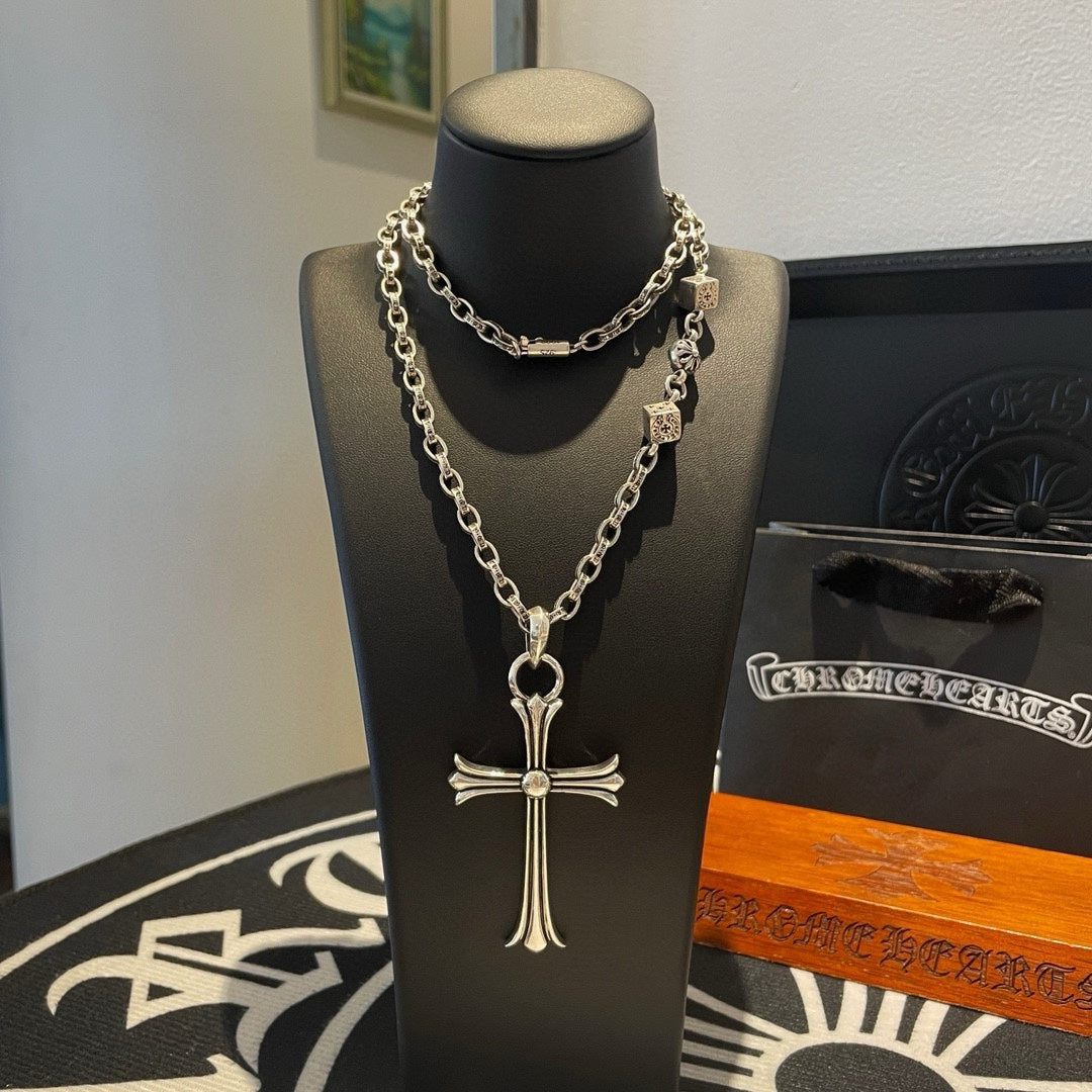 LuxluxHouse Best Quality Accessories Necklace Chrome Hearts