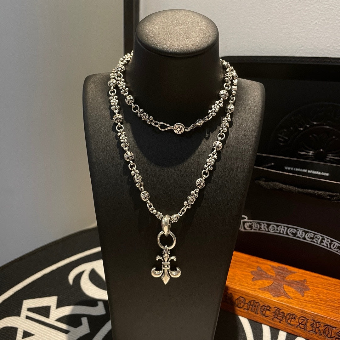 LuxluxHouse Best Quality Accessories Necklace Chrome Hearts