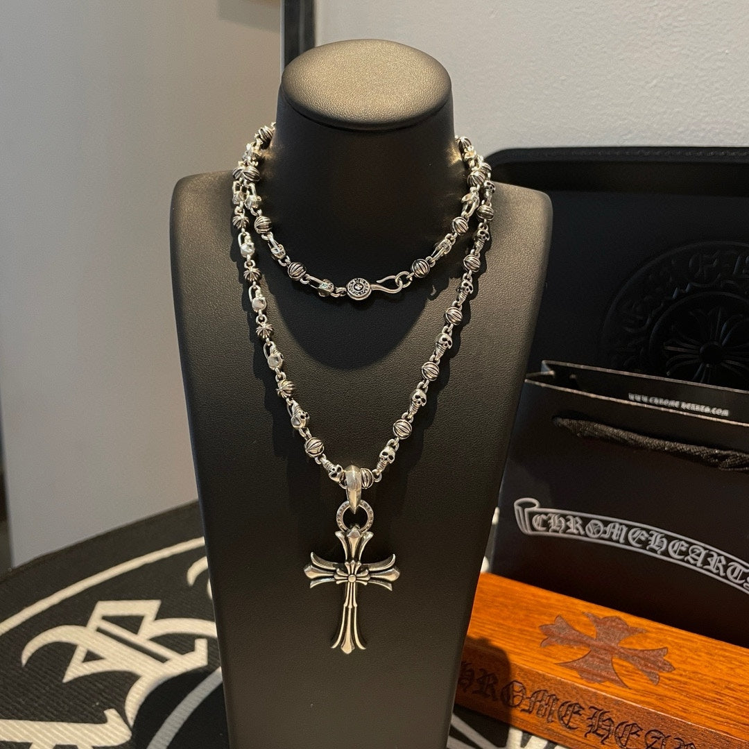 LuxluxHouse Best Quality Accessories Necklace Chrome Hearts