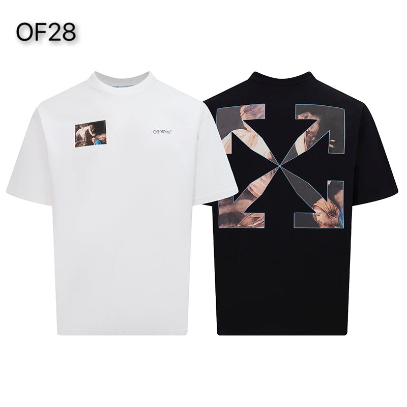 LuxluxHouse Best Quality Clothes Off White T-shirt