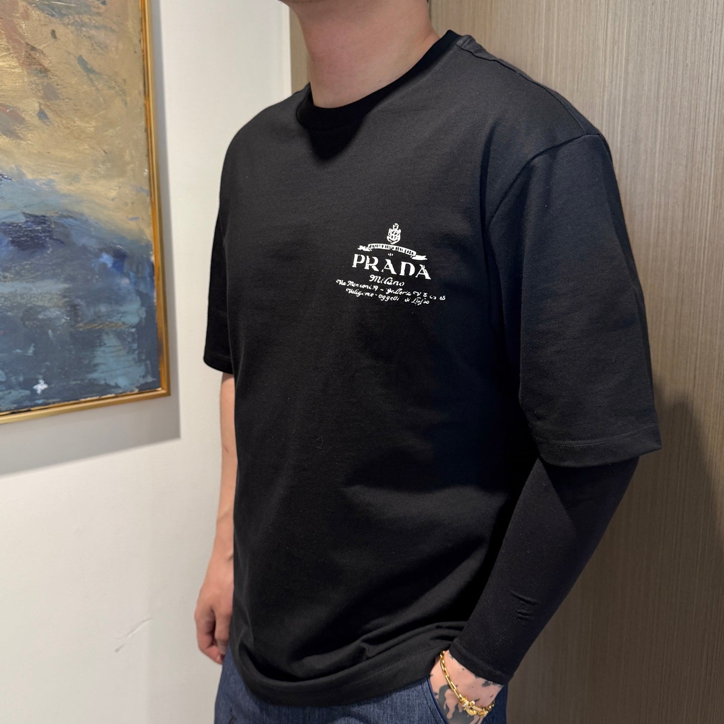 LuxluxHouse Best Quality Clothes T-shirt Prada