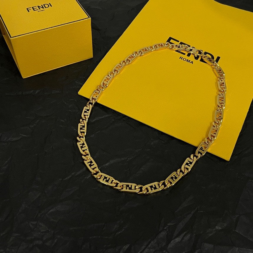 LuxluxHouse Best Quality Accessories Necklace Fendi