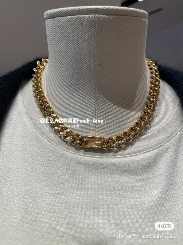 LuxluxHouse Best Quality Accessories Necklace Fendi