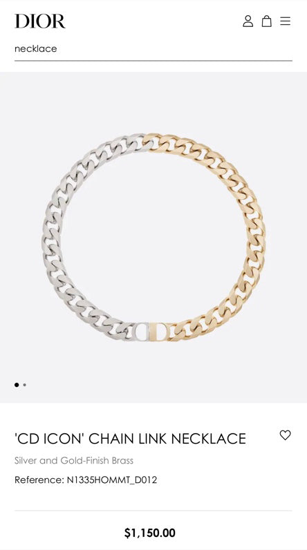 LuxluxHouse Best Quality Accessories Necklace Dior