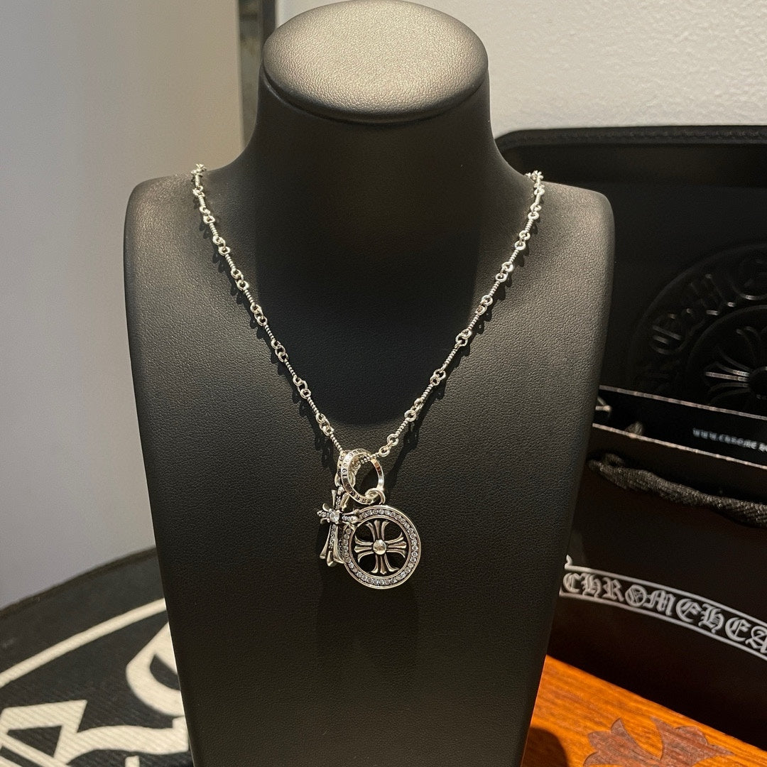 LuxluxHouse Best Quality Accessories Necklace Chrome Hearts