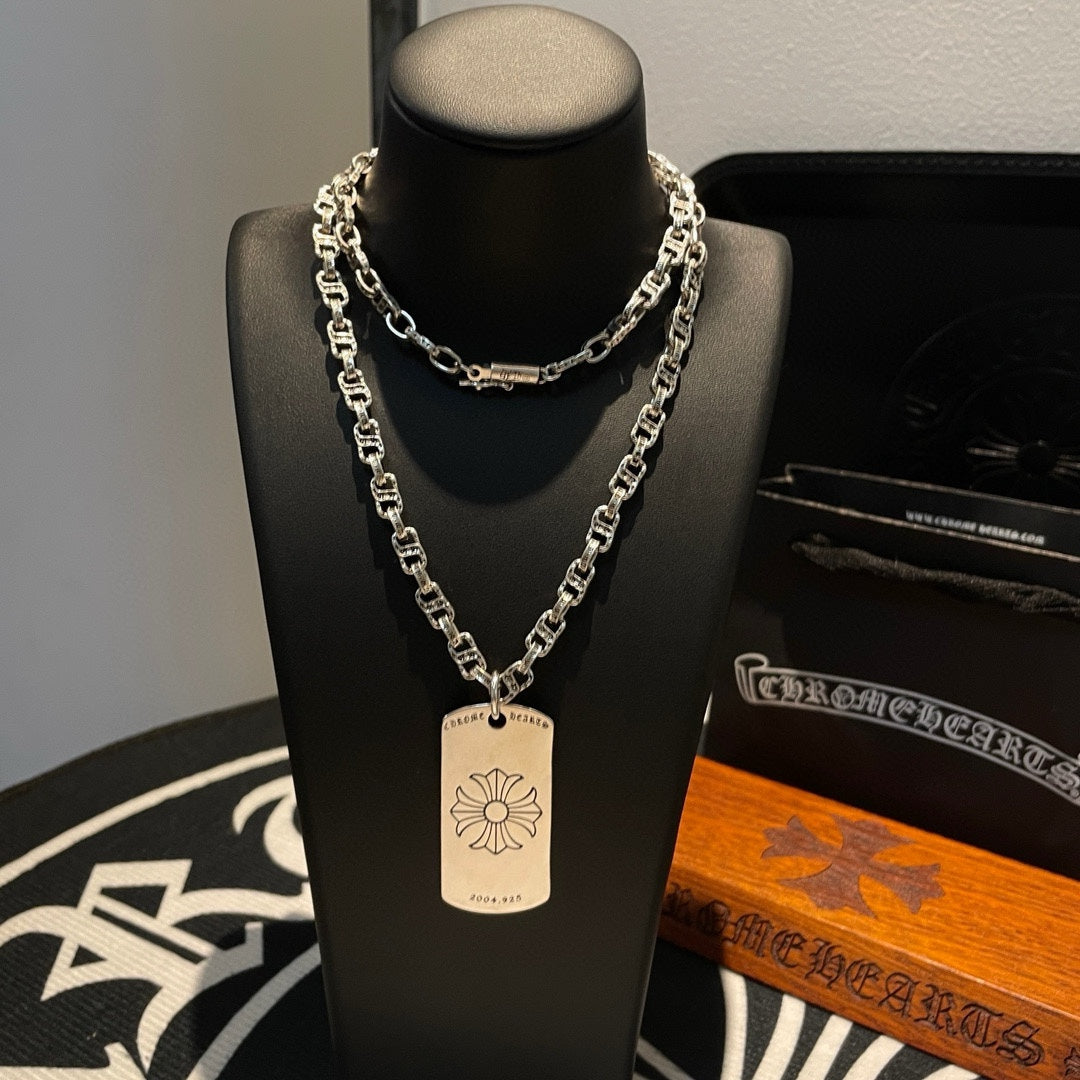 LuxluxHouse Best Quality Accessories Necklace Chrome Hearts