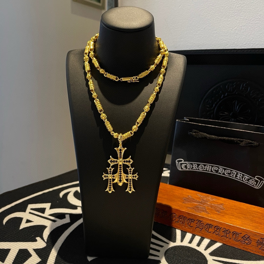 LuxluxHouse Best Quality Accessories Necklace Chrome Hearts