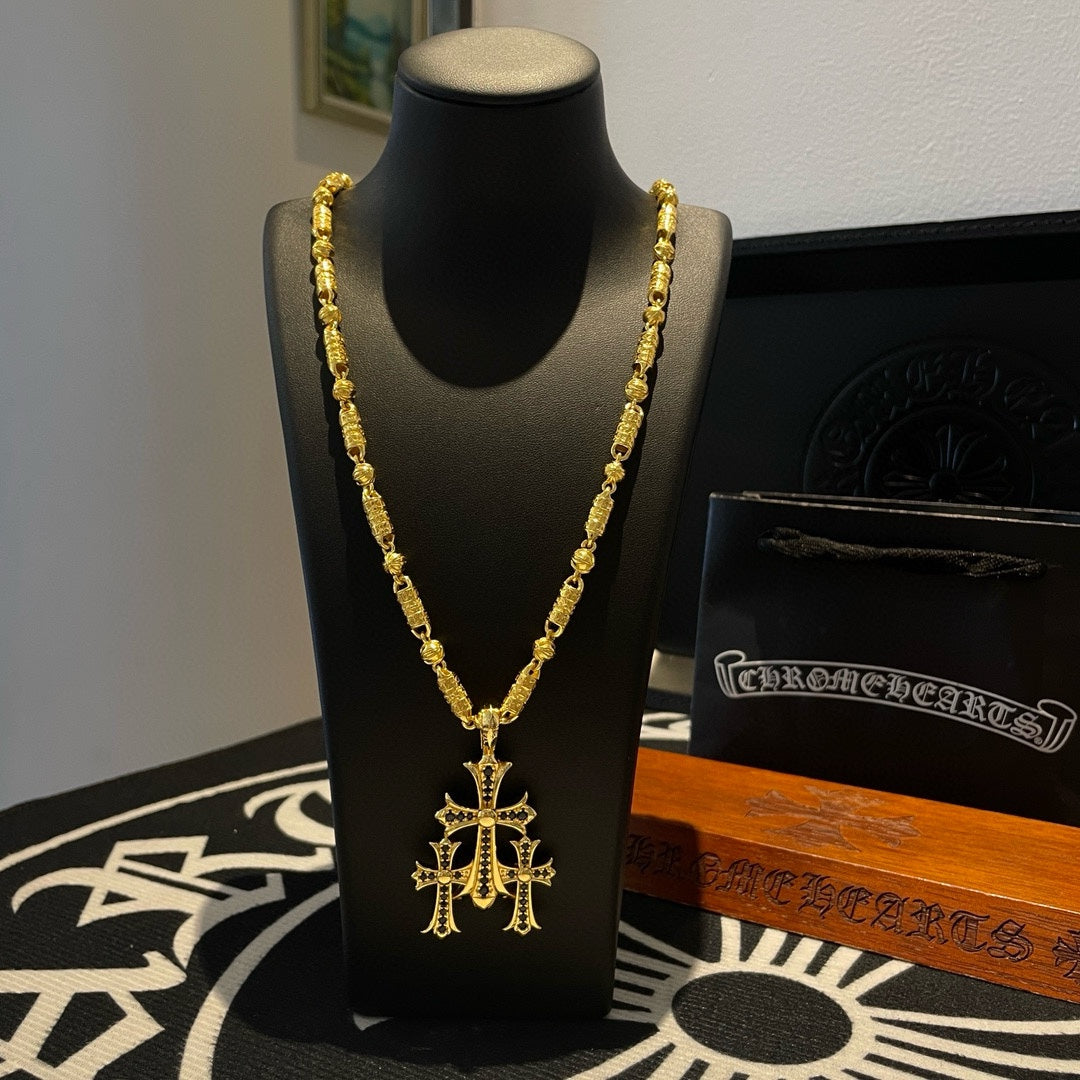 LuxluxHouse Best Quality Accessories Necklace Chrome Hearts