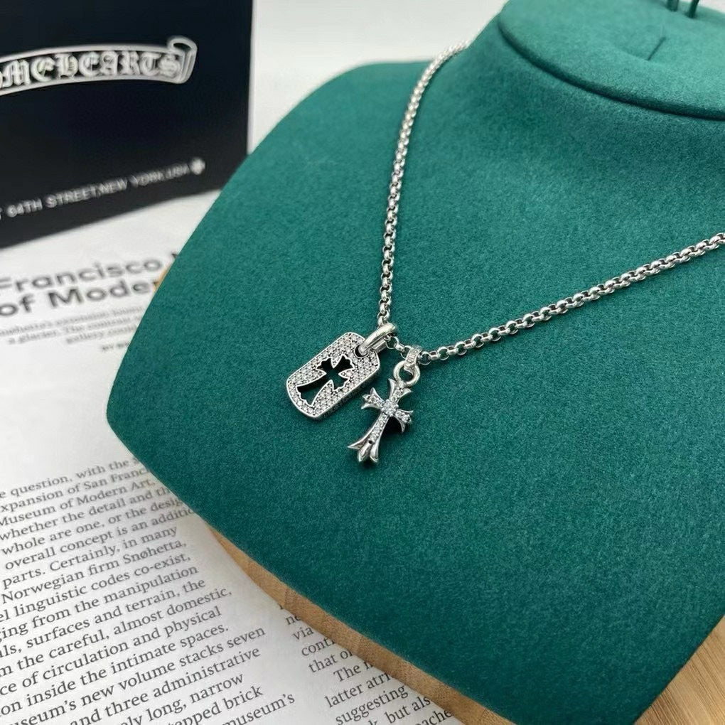 LuxluxHouse Best Quality Accessories Necklace Chrome Hearts