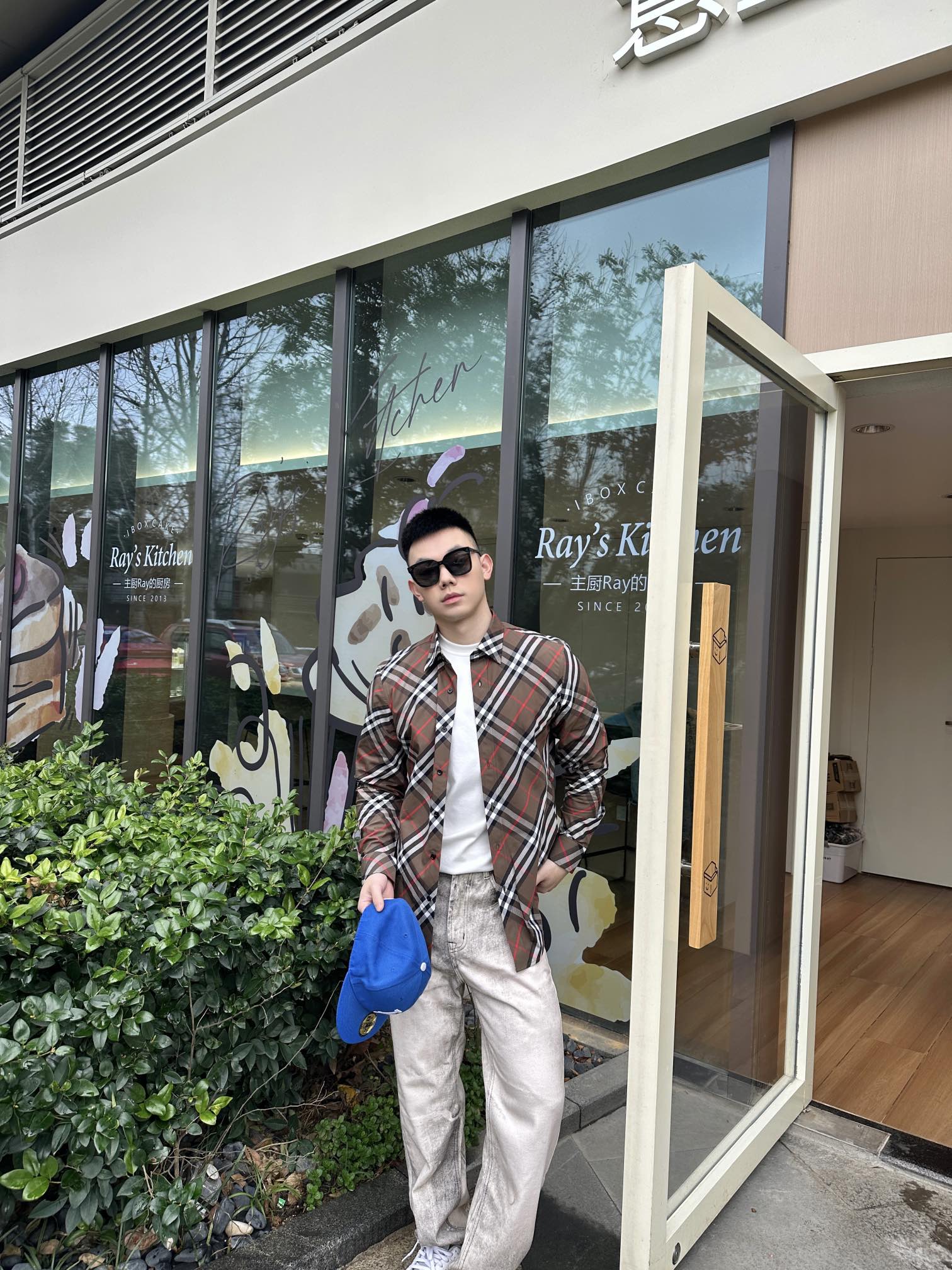 LuxluxHouse Best Quality Clothes Shirts&Polo Burberry