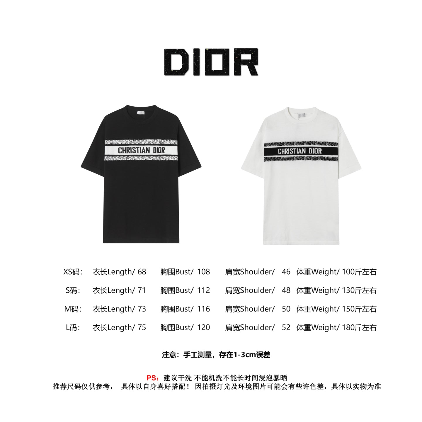 LuxluxHouse Best Quality Clothes T-shirt Dior