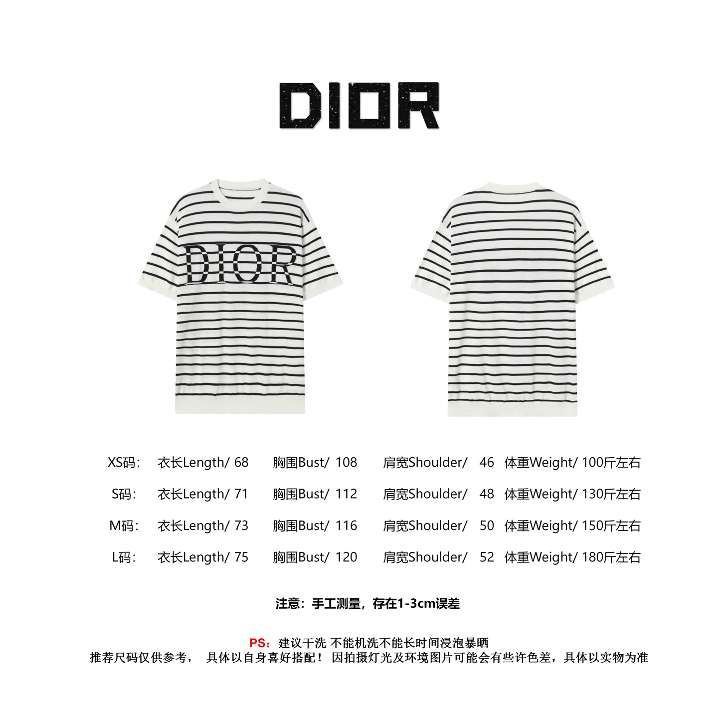 LuxluxHouse Best Quality Clothes T-shirt Dior