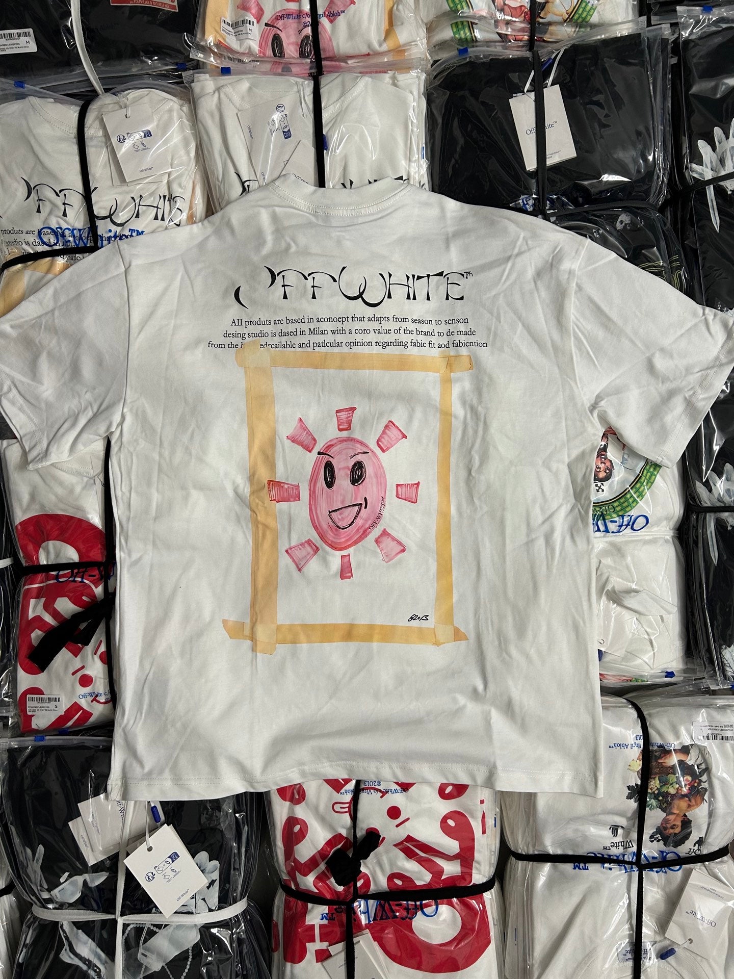 LuxluxHouse Best Quality Clothes Off White T-shirt