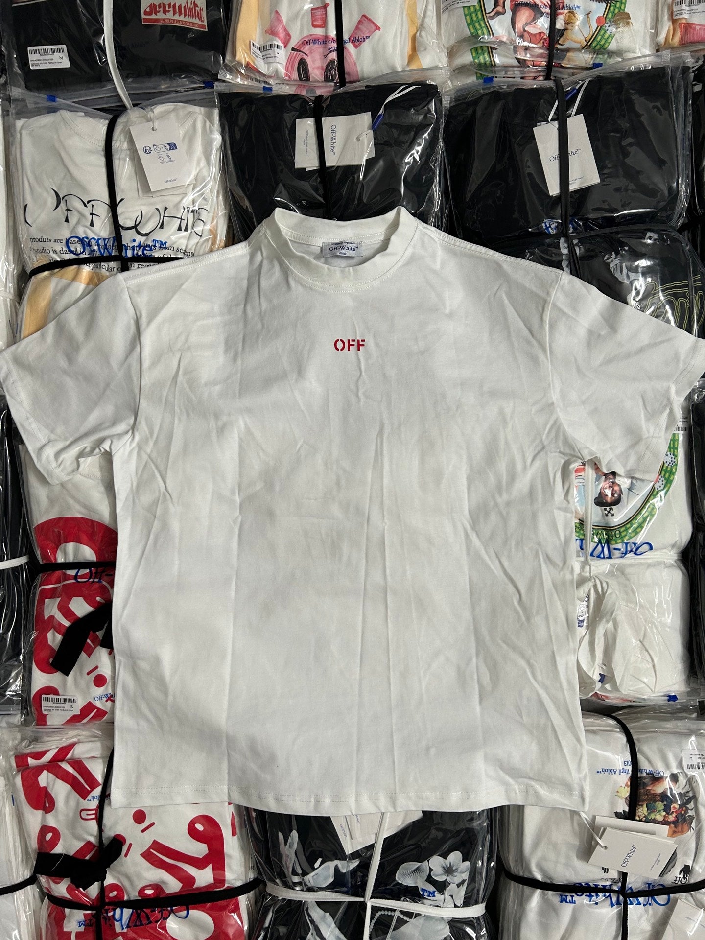 LuxluxHouse Best Quality Clothes Off White T-shirt