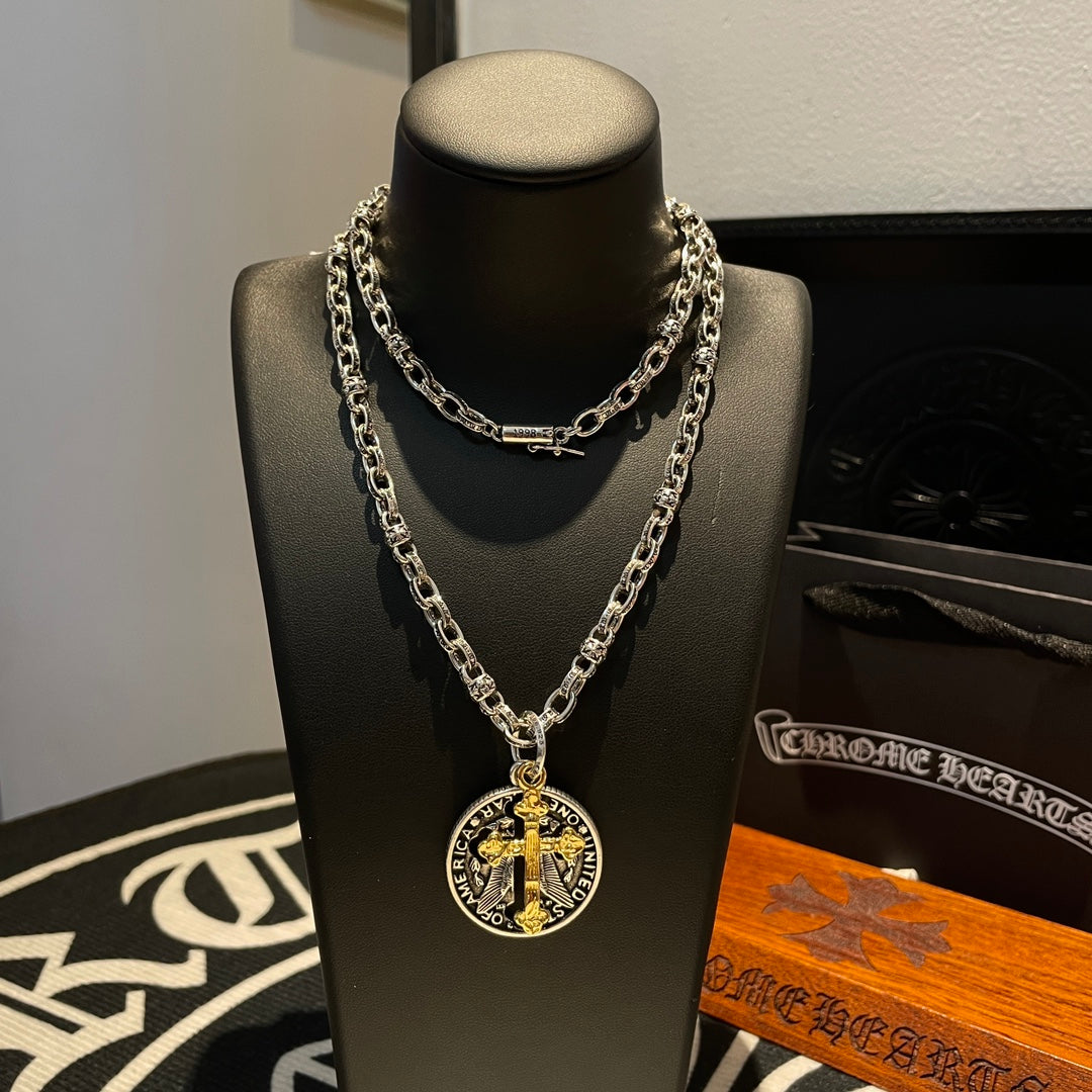 LuxluxHouse Best Quality Accessories Necklace Chrome Hearts