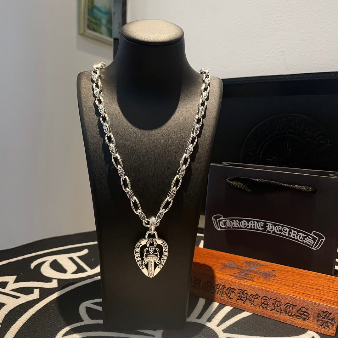 LuxluxHouse Best Quality Accessories Necklace Chrome Hearts