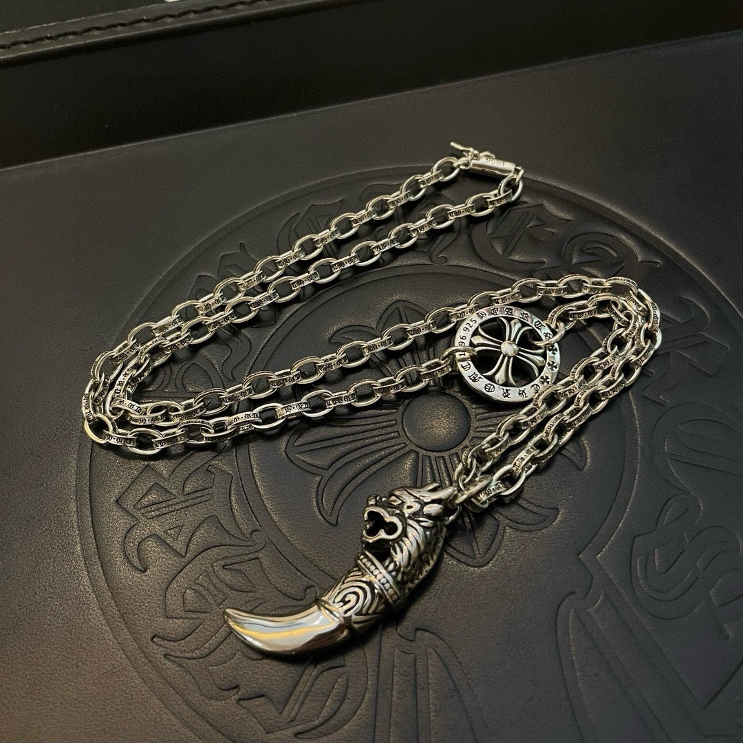 LuxluxHouse Best Quality Accessories Necklace Chrome Hearts