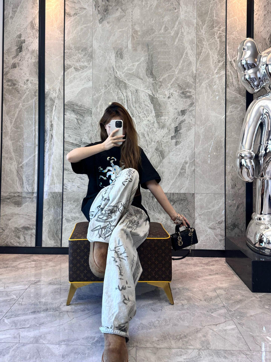 LuxluxHouse Best Quality Clothes T-shirt Loewe