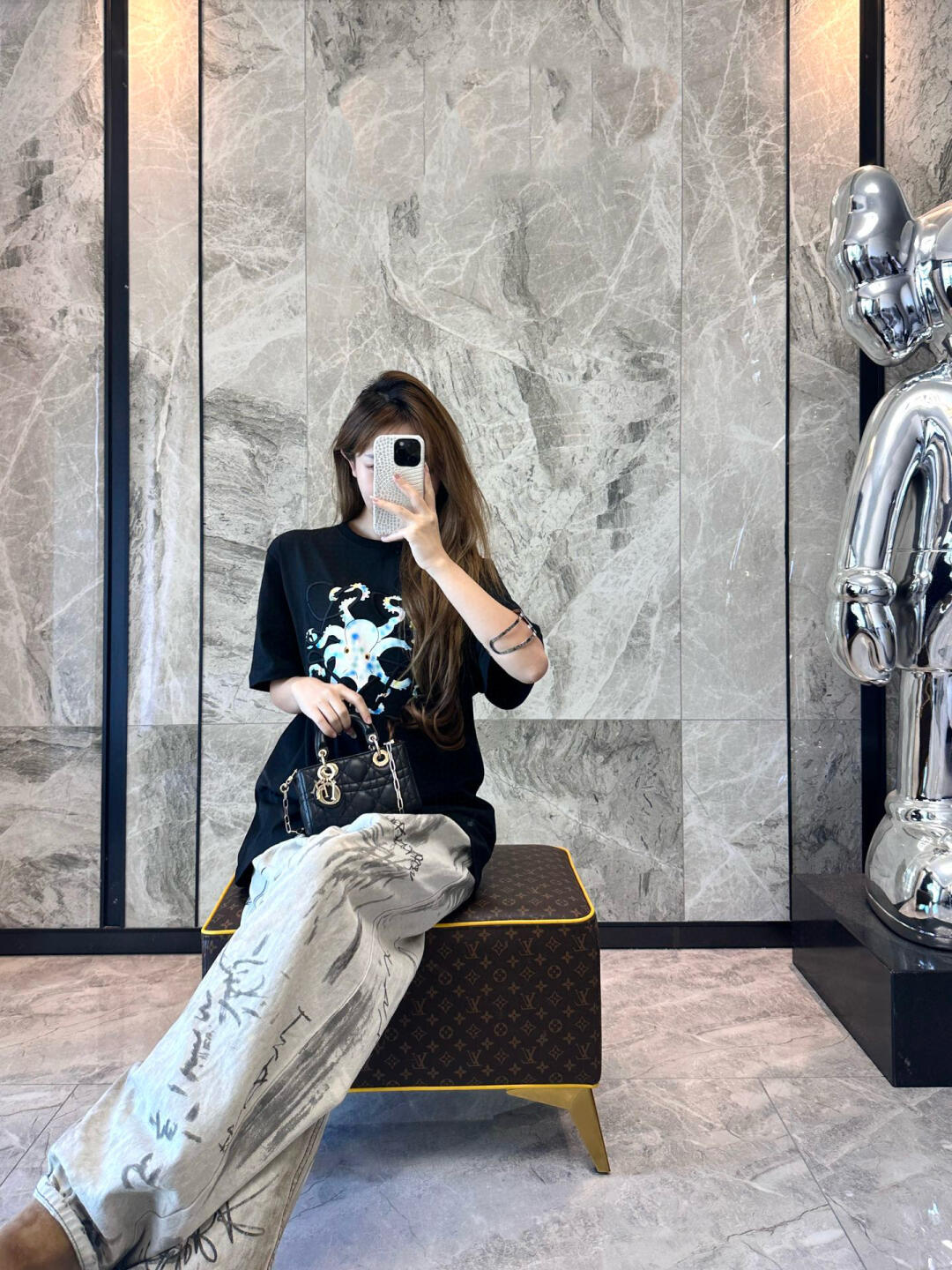 LuxluxHouse Best Quality Clothes T-shirt Loewe