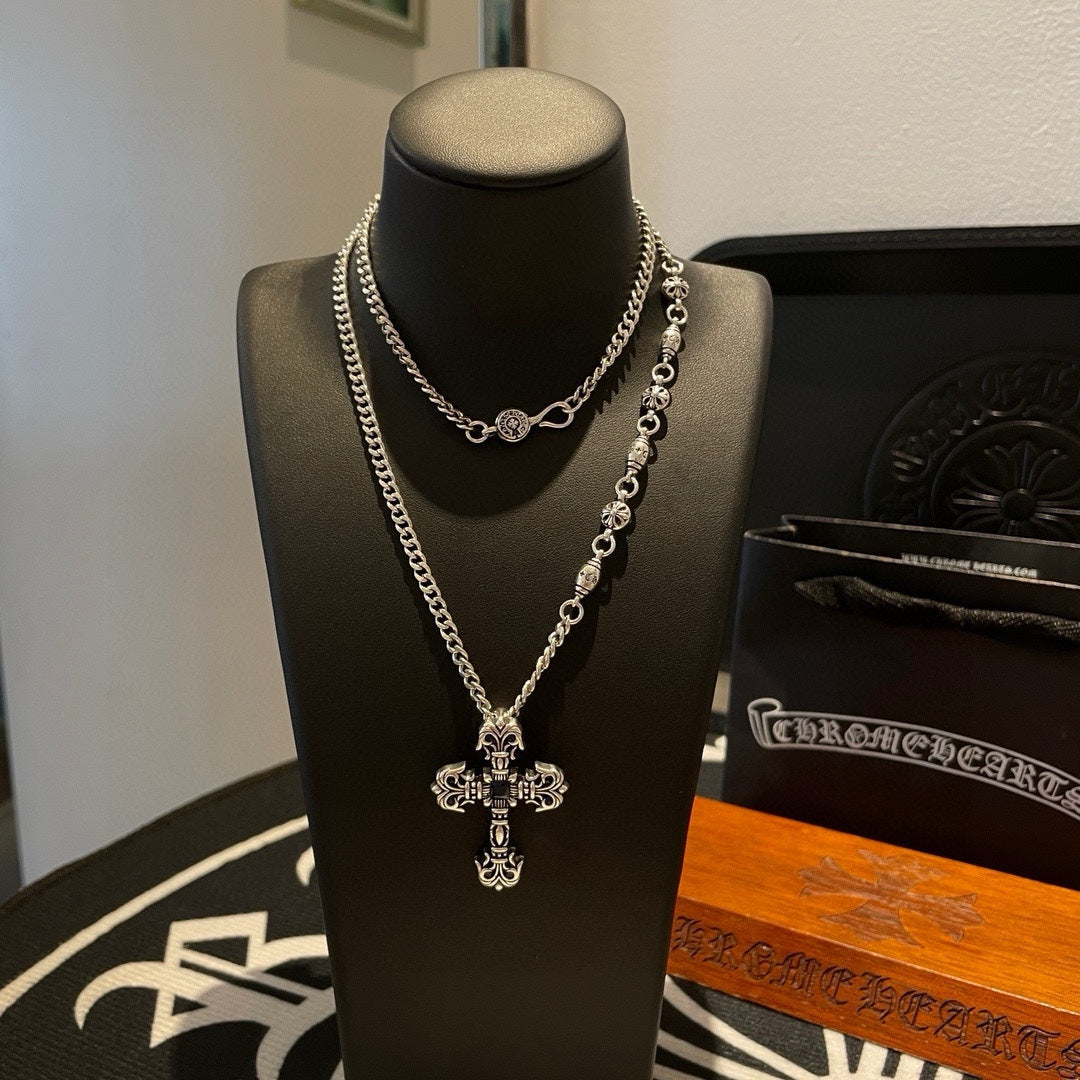 LuxluxHouse Best Quality Accessories Necklace Chrome Hearts