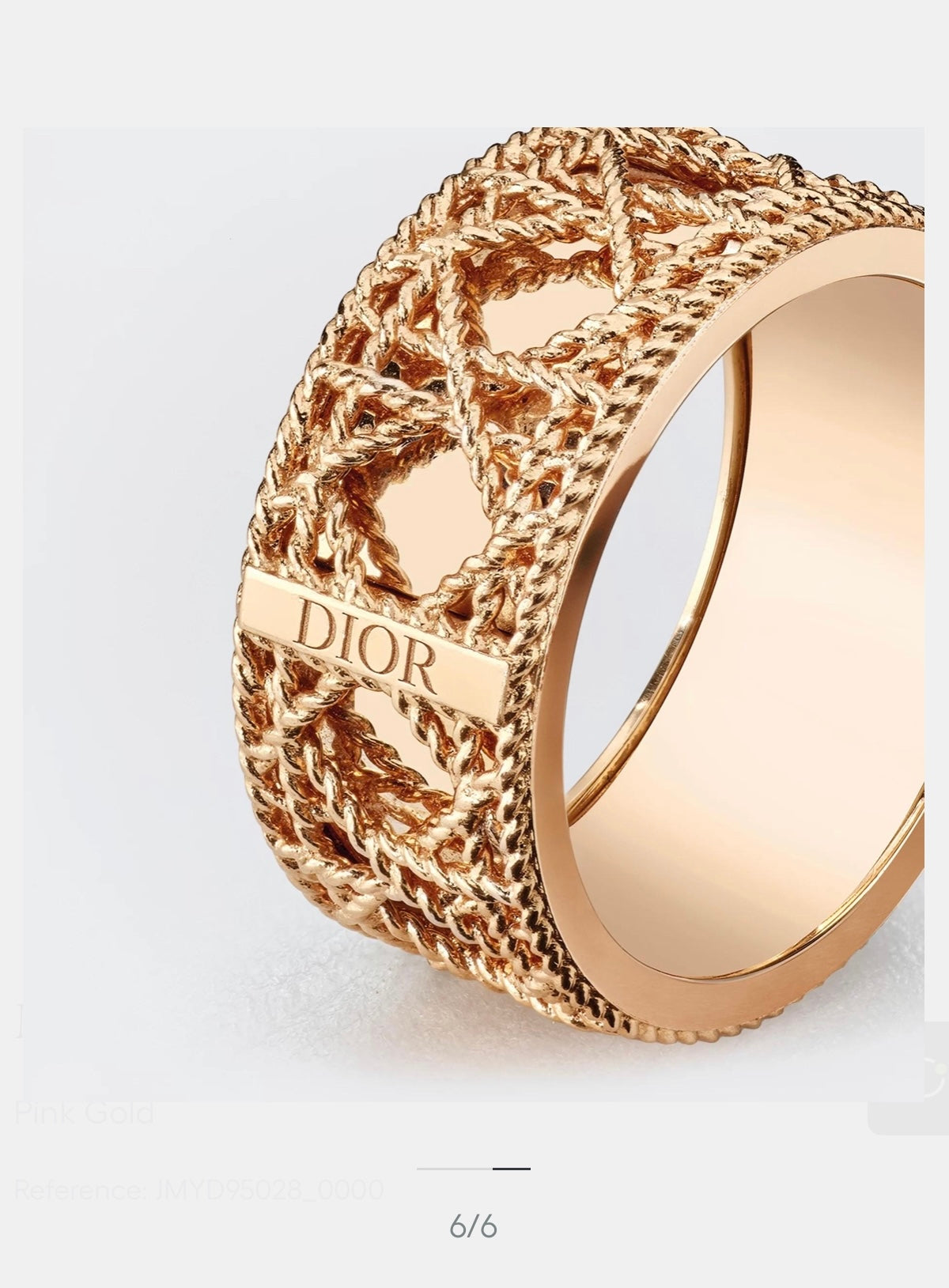 LuxluxHouse Best Quality Accessories Ring Dior