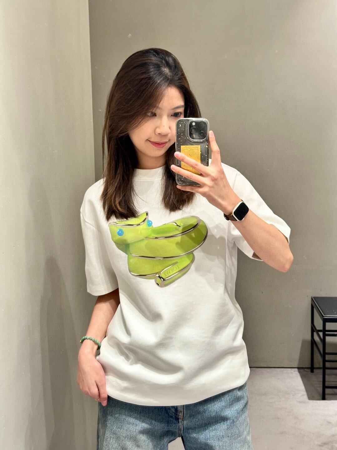 LuxluxHouse Best Quality Clothes T-shirt Loewe