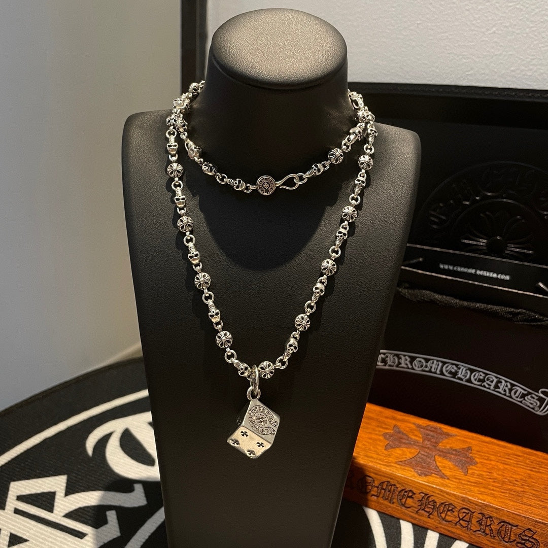 LuxluxHouse Best Quality Accessories Necklace Chrome Hearts