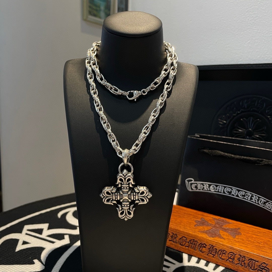 LuxluxHouse Best Quality Accessories Necklace Chrome Hearts
