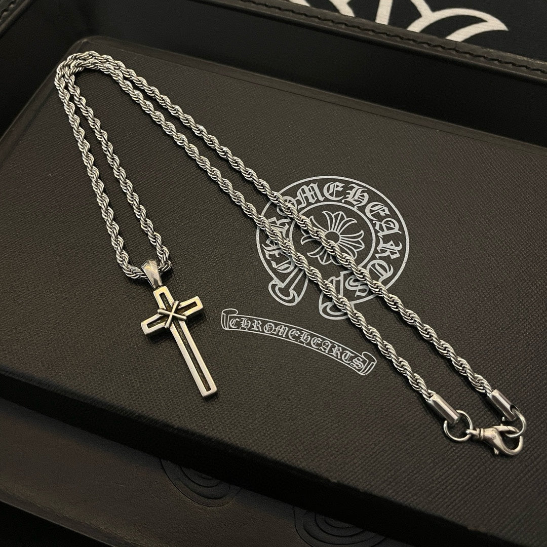 LuxluxHouse Best Quality Accessories Necklace Chrome Hearts
