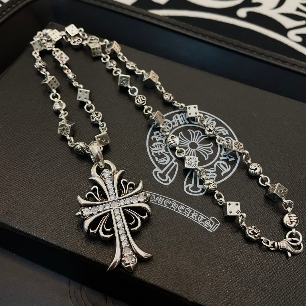 LuxluxHouse Best Quality Accessories Necklace Chrome Hearts