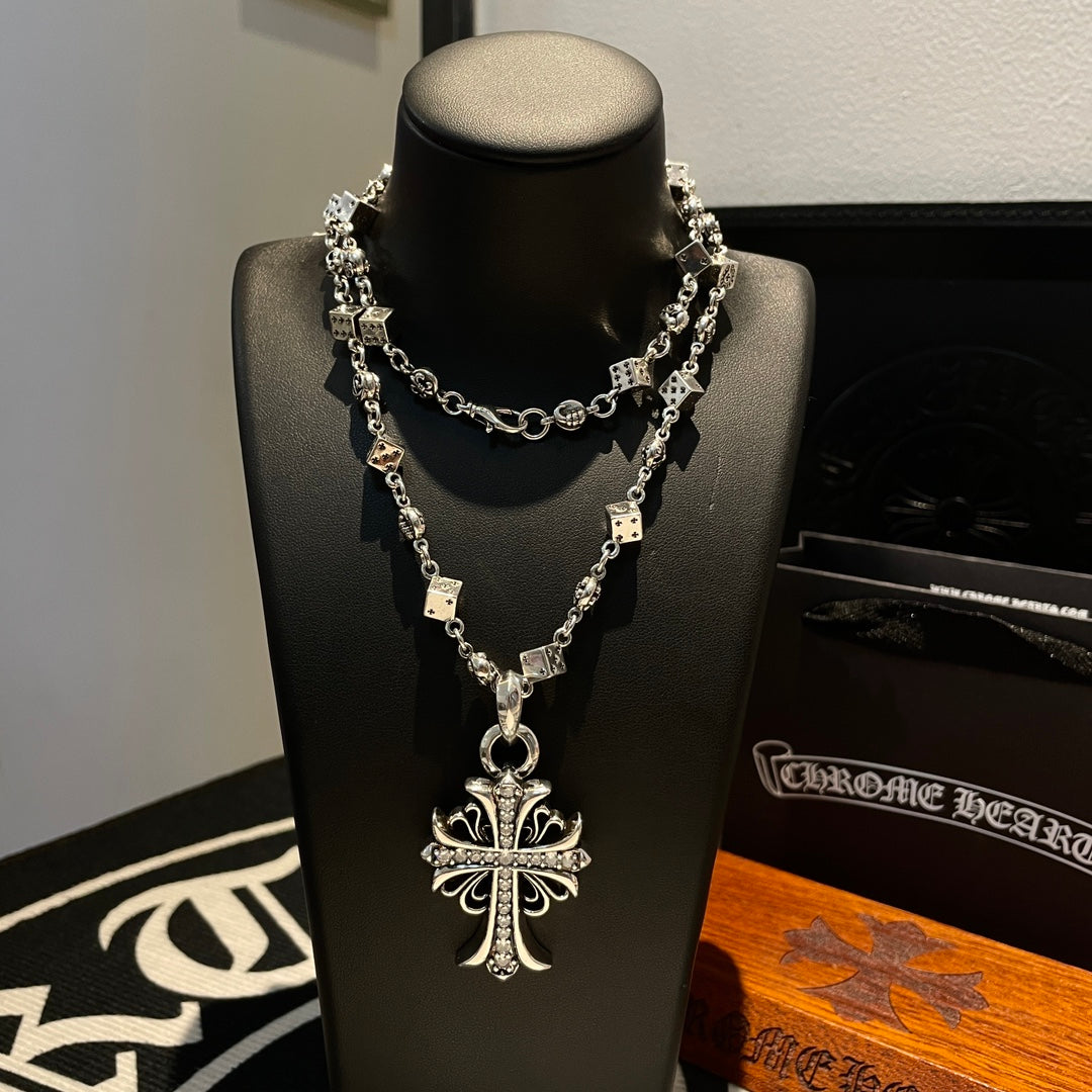 LuxluxHouse Best Quality Accessories Necklace Chrome Hearts