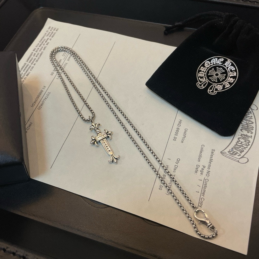LuxluxHouse Best Quality Accessories Necklace Chrome Hearts