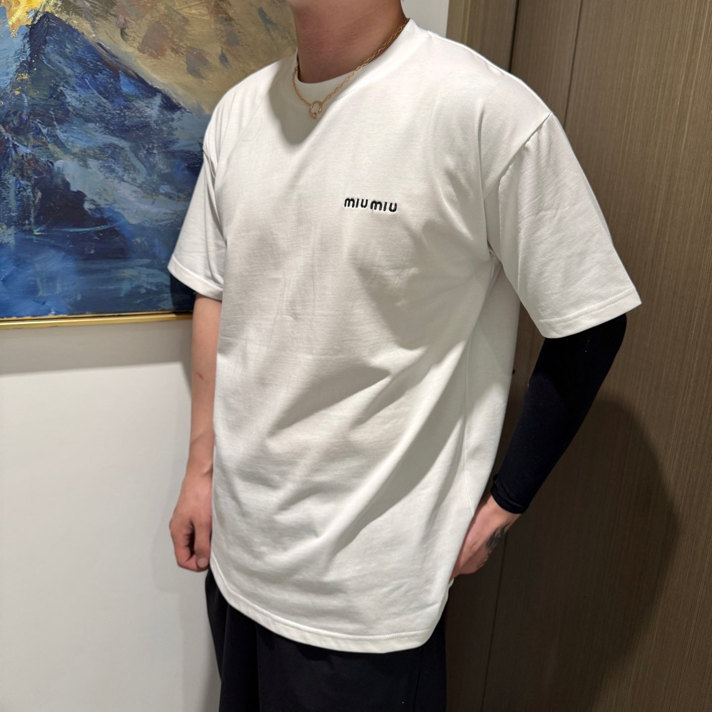 LuxluxHouse Best Quality Clothes Miu Miu T-shirt