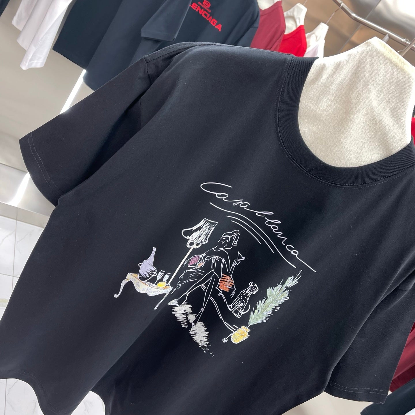 LuxluxHouse Best Quality Clothes Casablanca T-shirt
