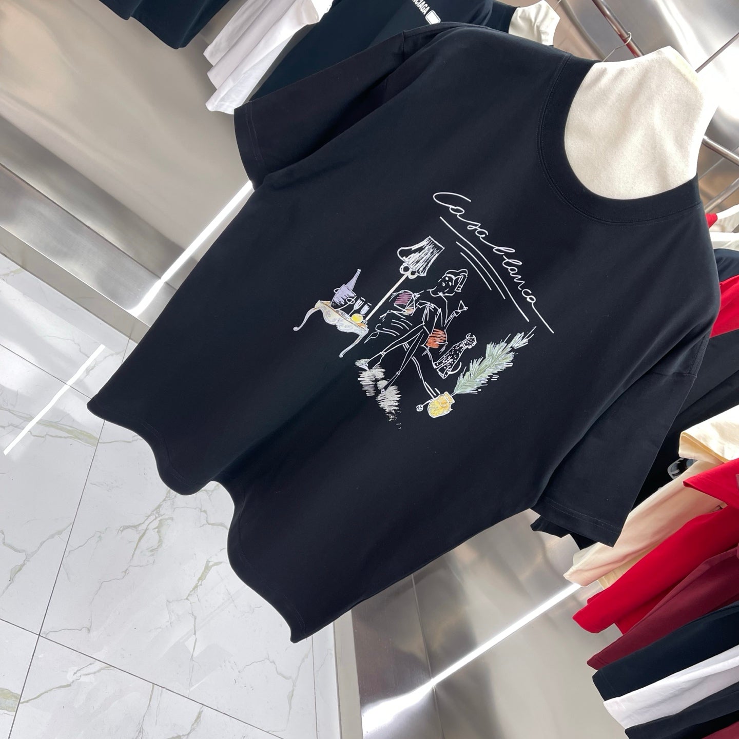 LuxluxHouse Best Quality Clothes Casablanca T-shirt