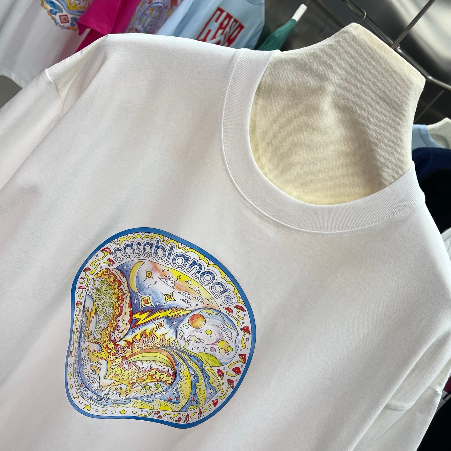 LuxluxHouse Best Quality Clothes Casablanca T-shirt