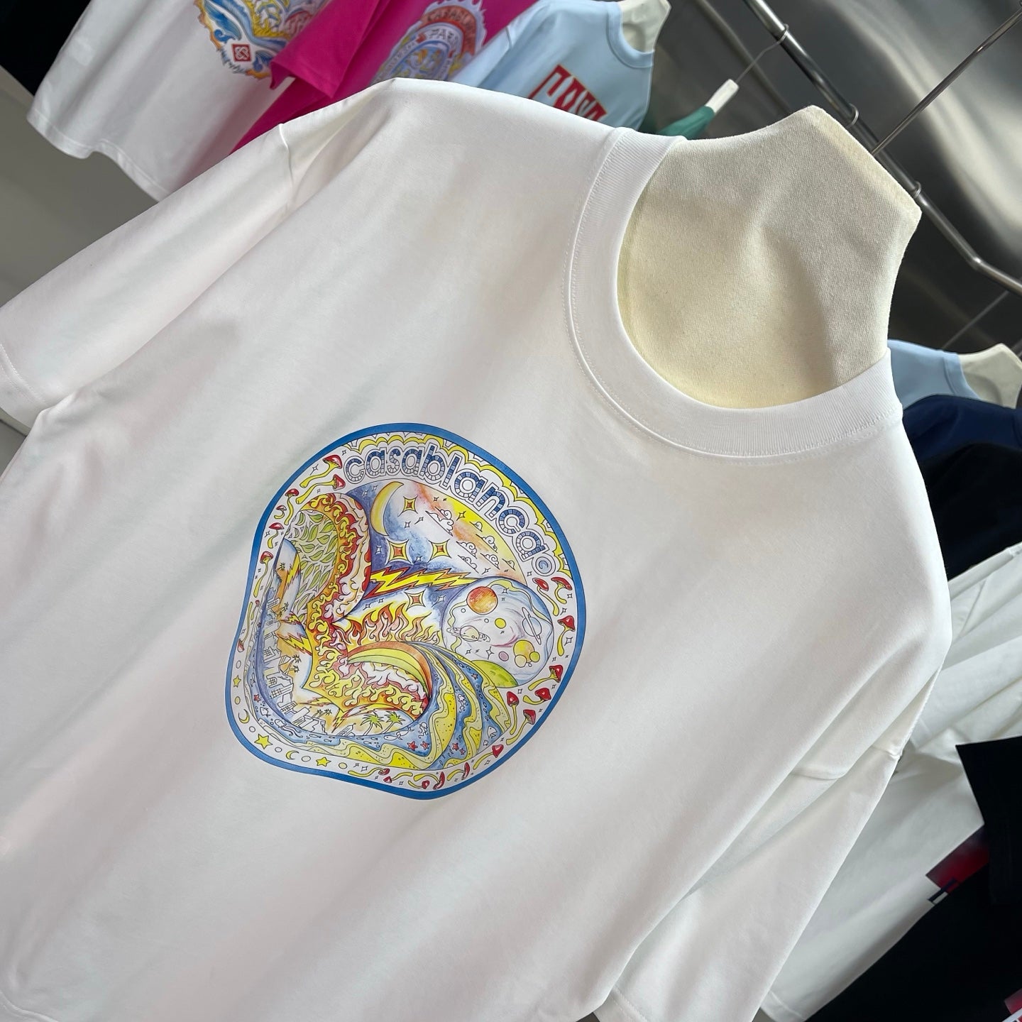 LuxluxHouse Best Quality Clothes Casablanca T-shirt