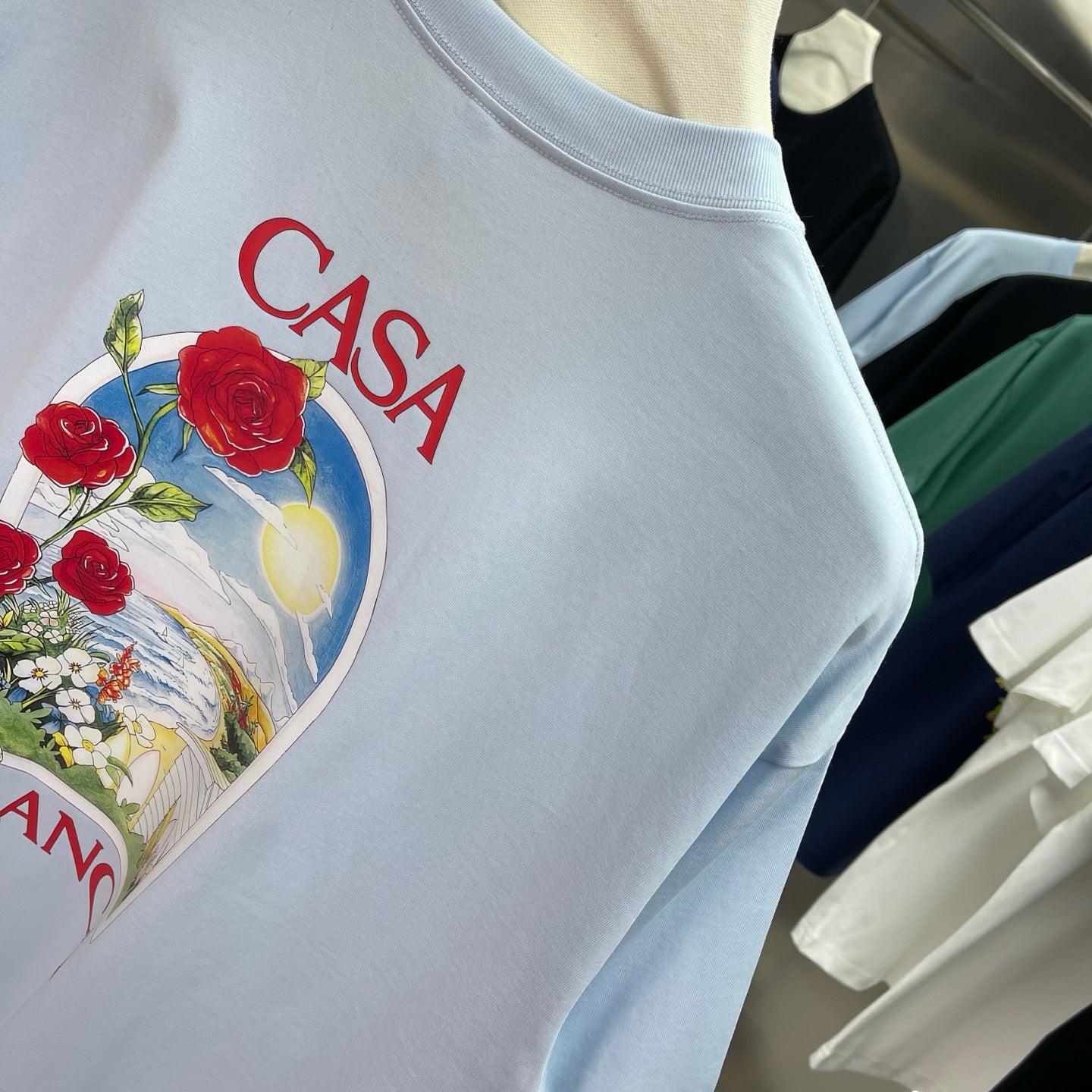 LuxluxHouse Best Quality Clothes Casablanca T-shirt