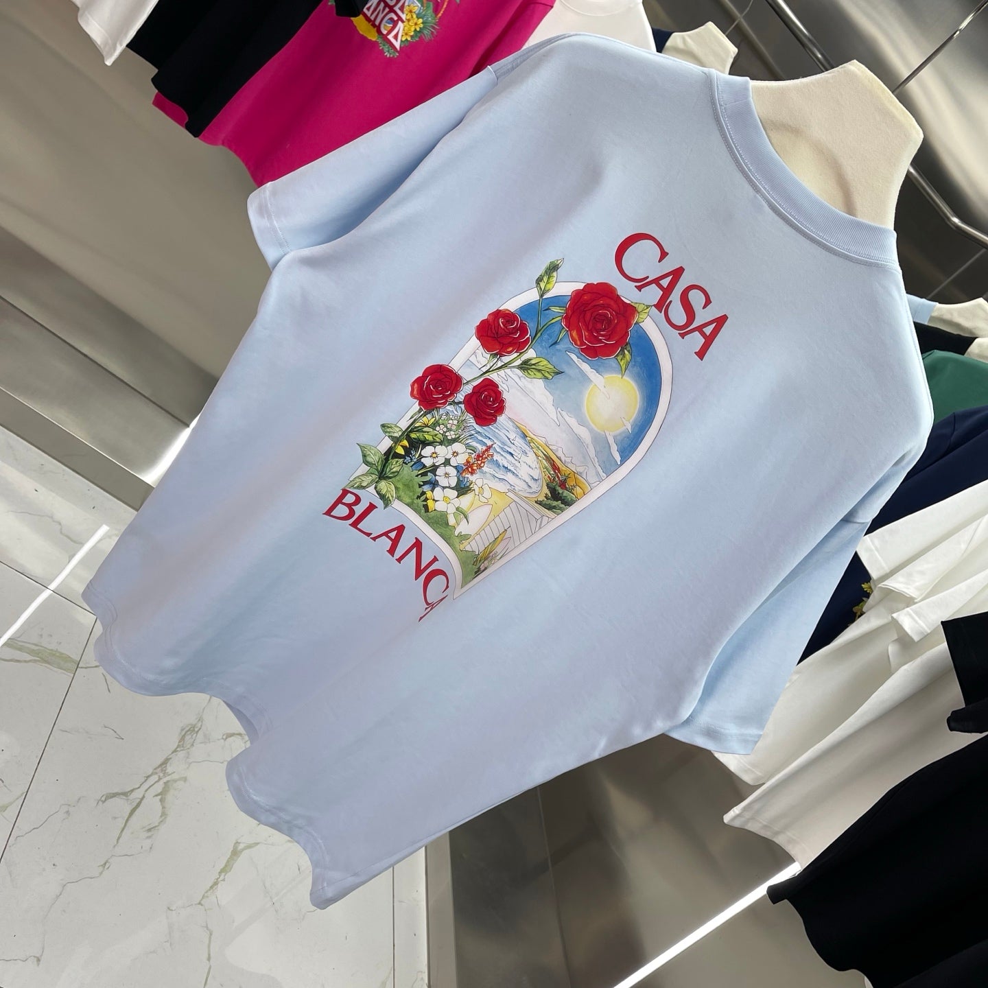 LuxluxHouse Best Quality Clothes Casablanca T-shirt