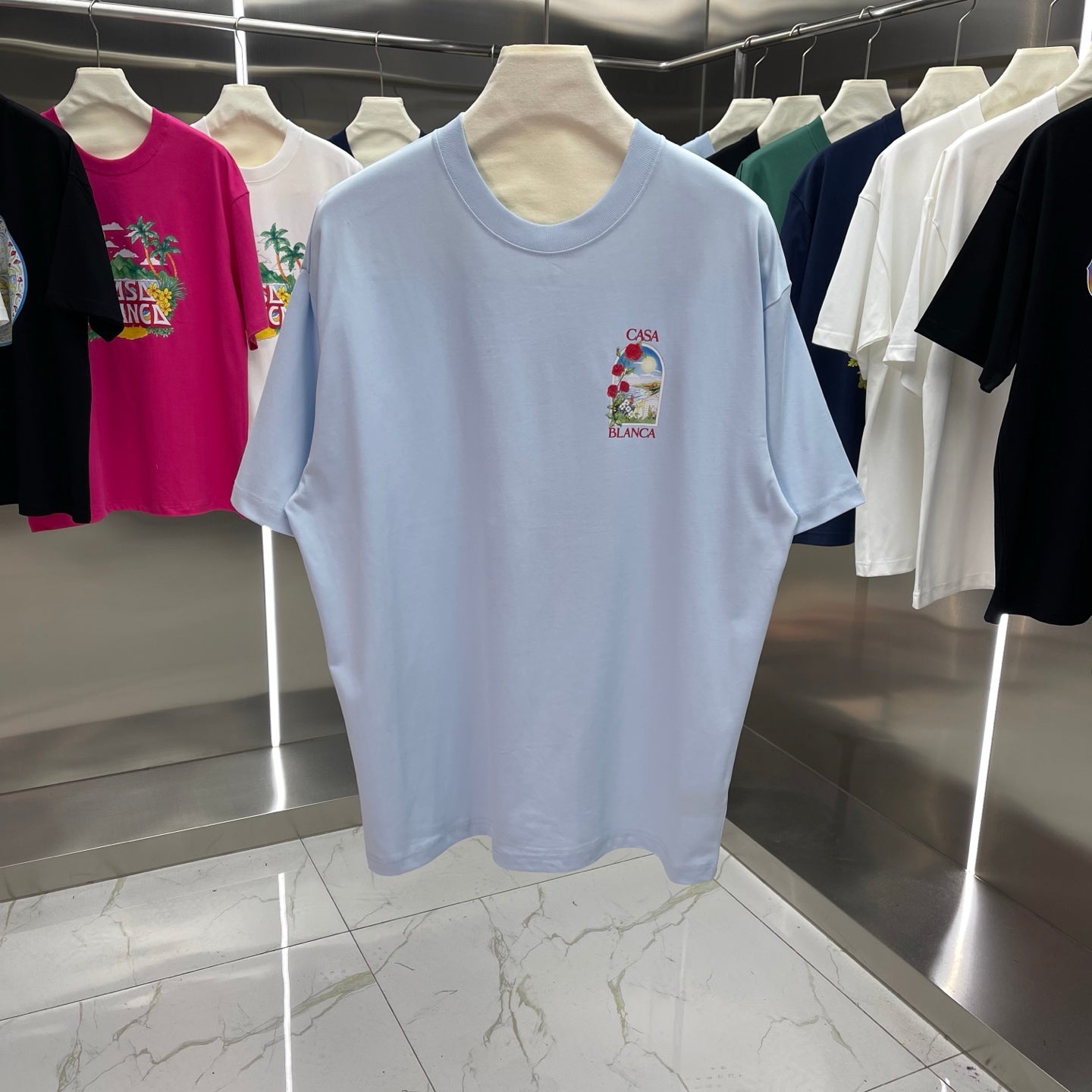 LuxluxHouse Best Quality Clothes Casablanca T-shirt