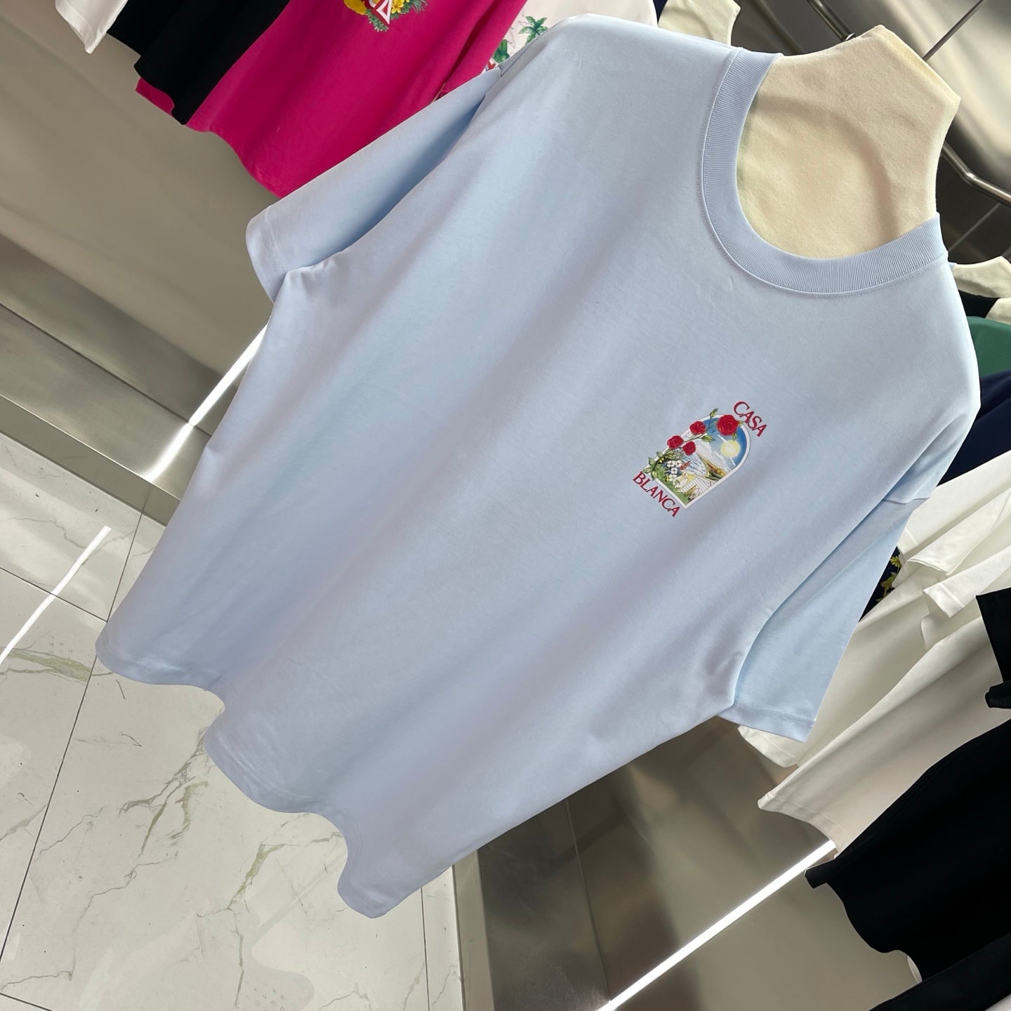 LuxluxHouse Best Quality Clothes Casablanca T-shirt
