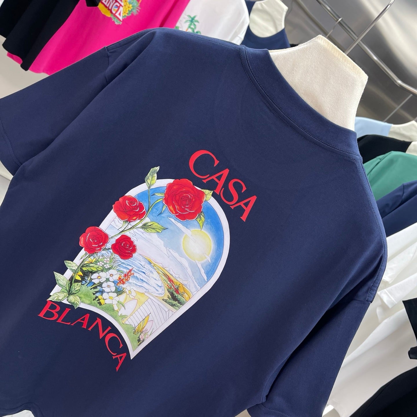 LuxluxHouse Best Quality Clothes Casablanca T-shirt